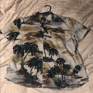 American eagle tropical shirt